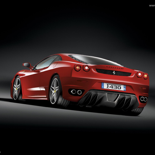 2005 Ferrari F430 Rear View