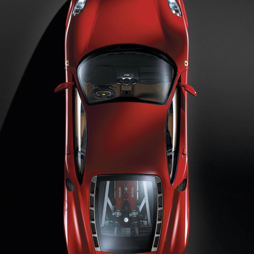 2005 Ferrari F430 Top View