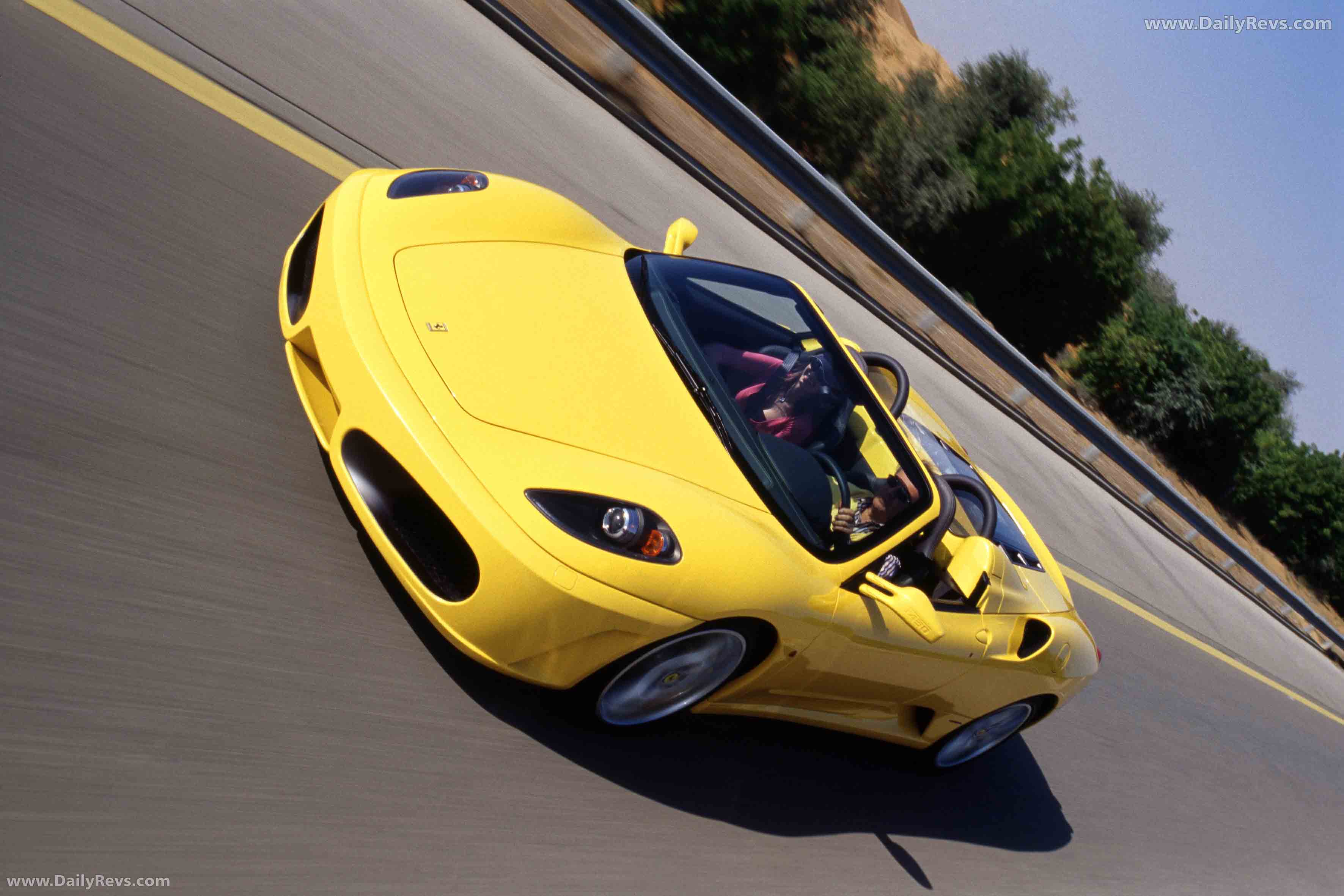 2005 Ferrari F430 Spider Front View