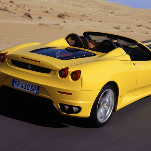 2005 Ferrari F430 Spider Rear View