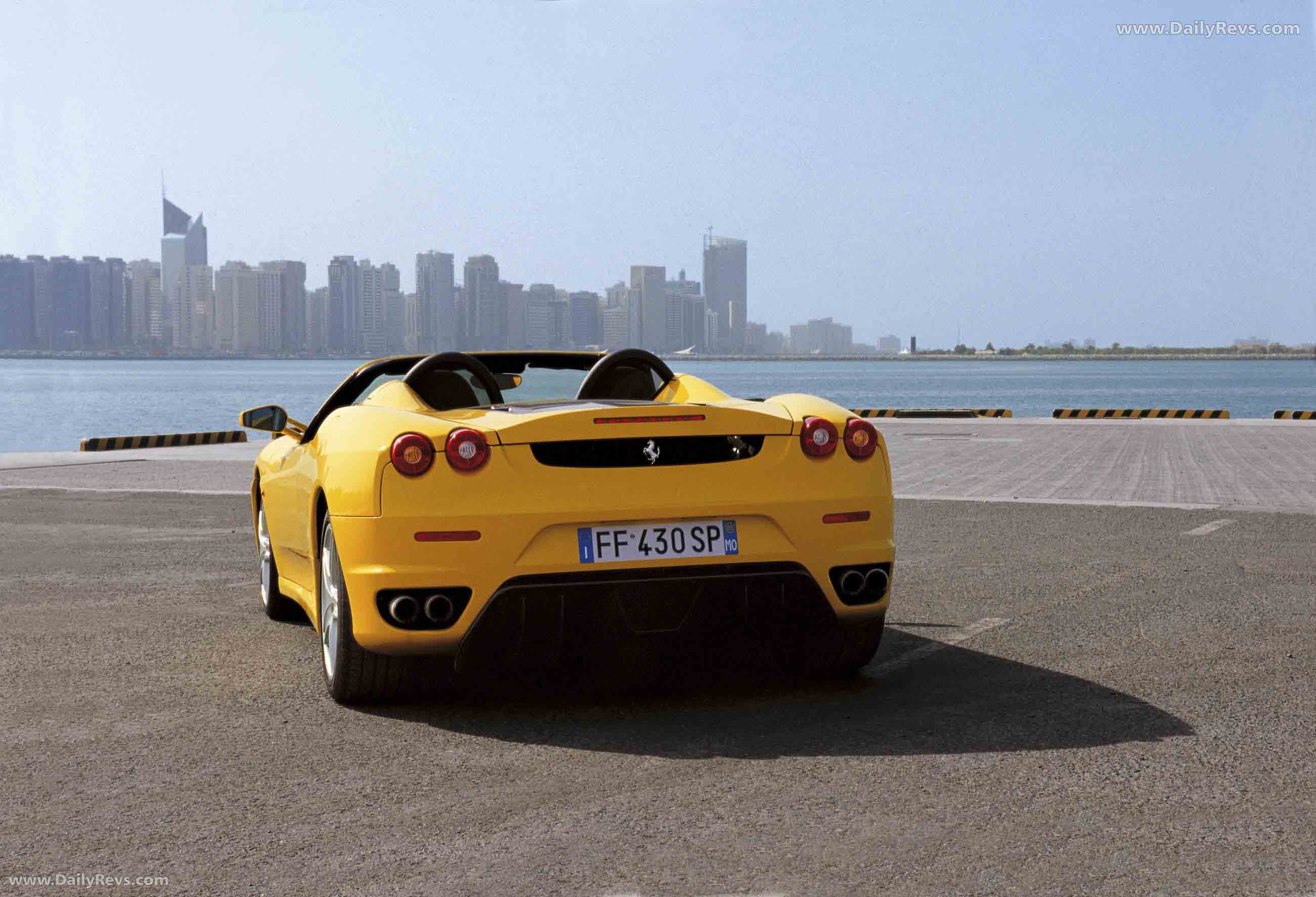 2005 Ferrari F430 Spider Rear View