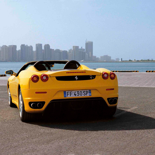 2005 Ferrari F430 Spider Rear View