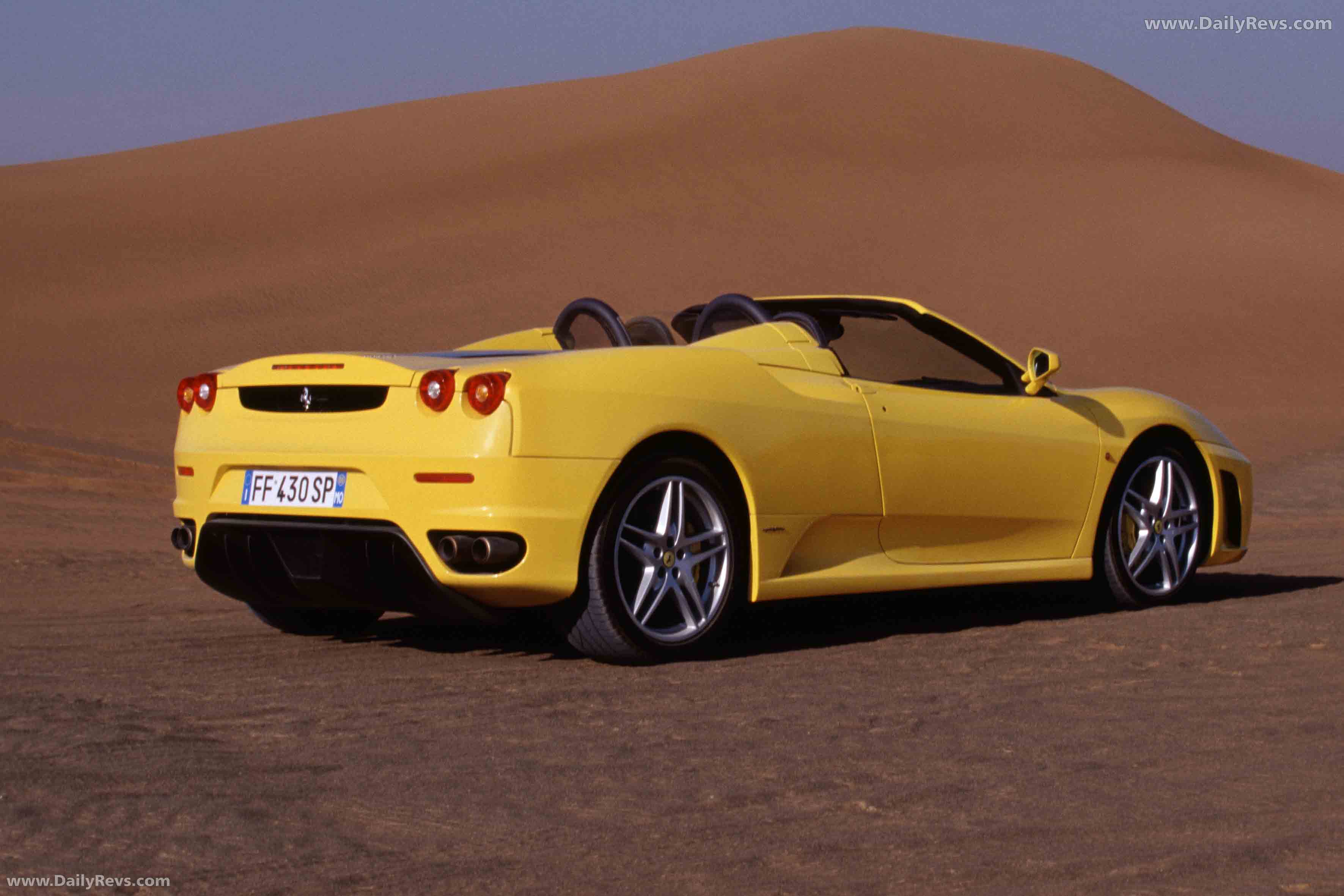2005 Ferrari F430 Spider Rear View