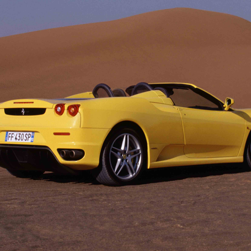 2005 Ferrari F430 Spider Rear View