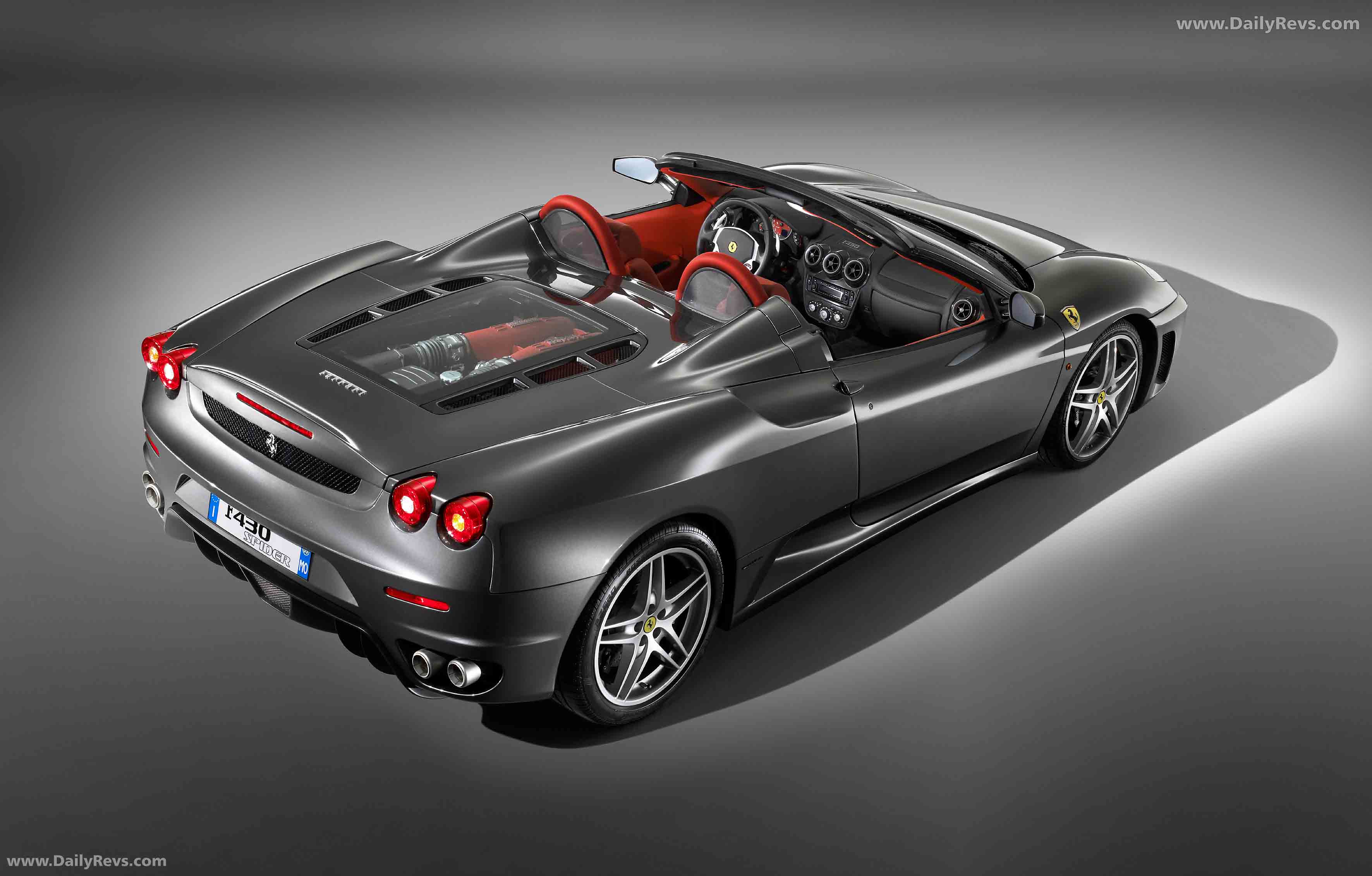 2005 Ferrari F430 Spider Top View