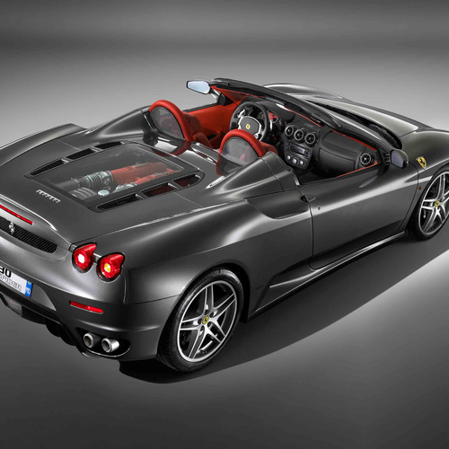 2005 Ferrari F430 Spider Top View