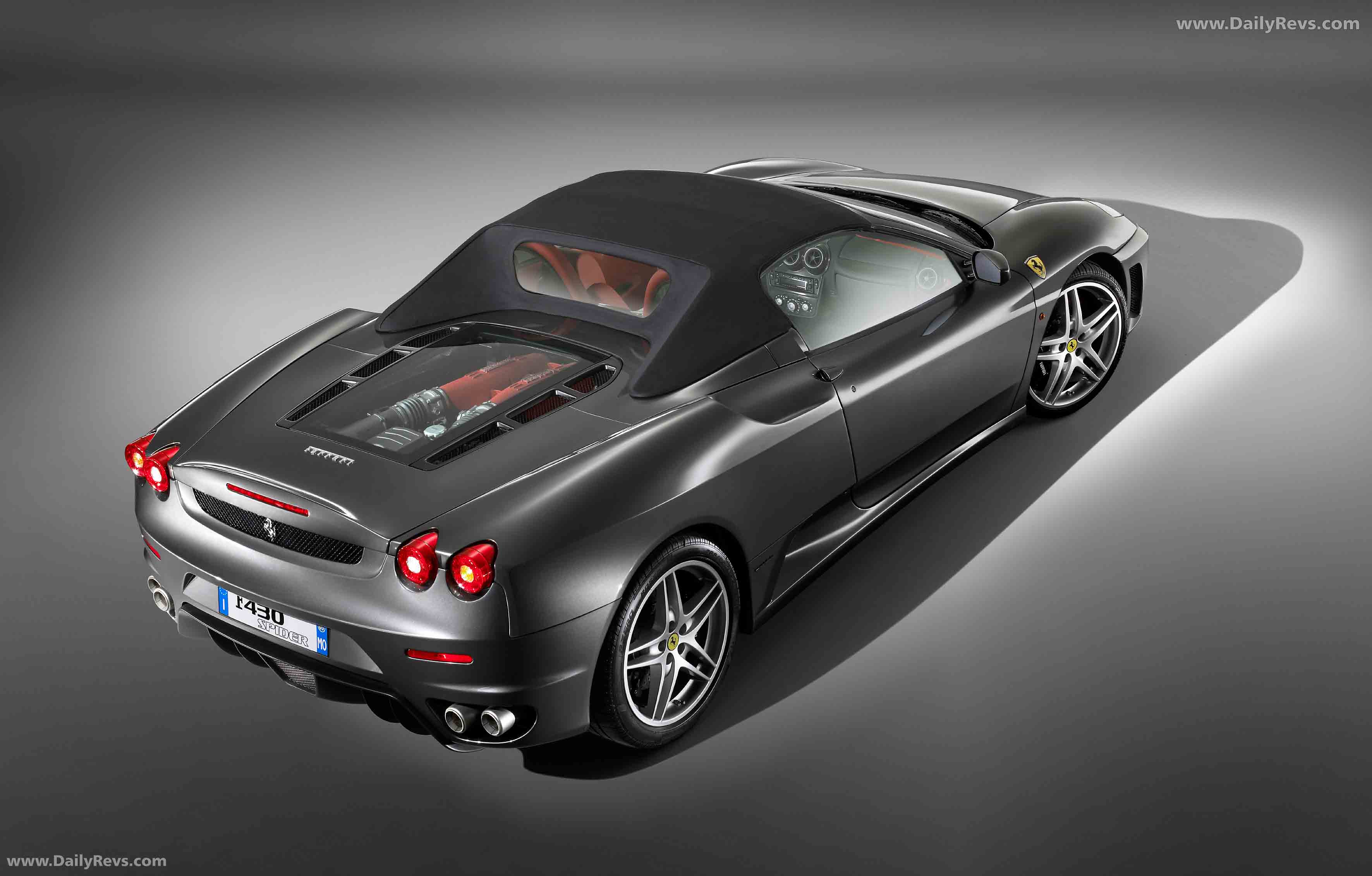 2005 Ferrari F430 Spider Top View