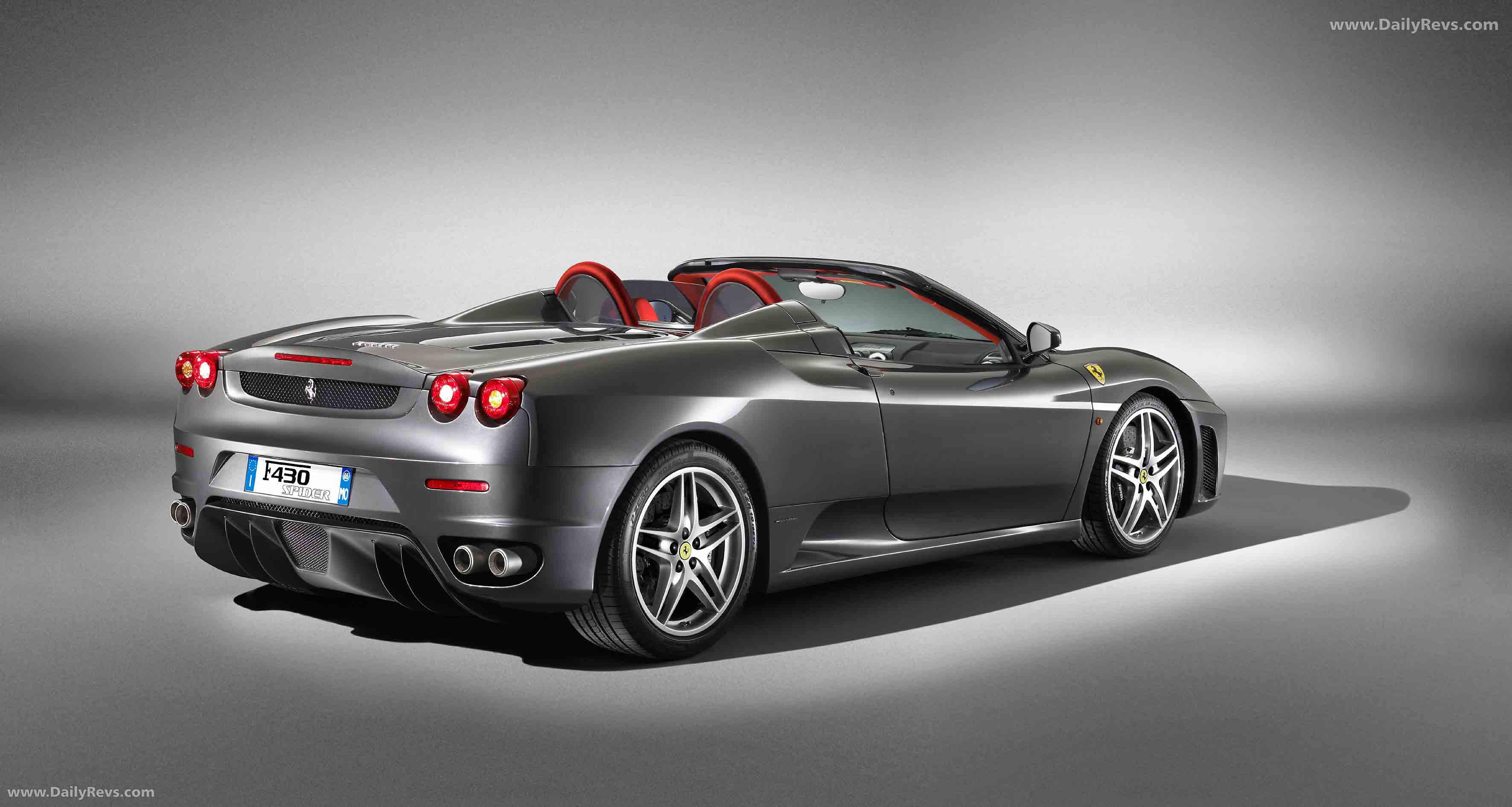 2005 Ferrari F430 Spider Rear View