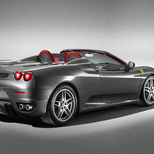 2005 Ferrari F430 Spider Rear View