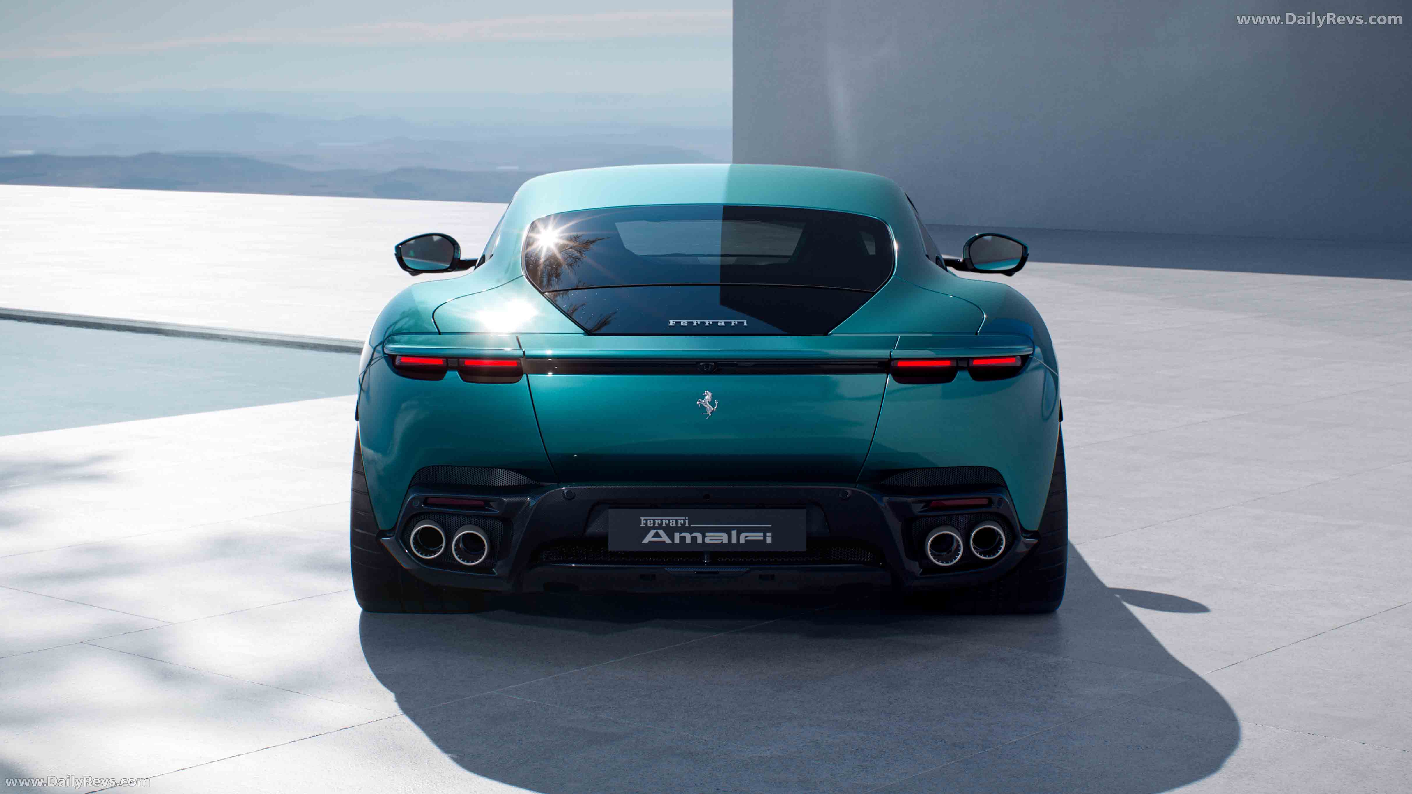 2026 Ferrari Amalfi Rear View