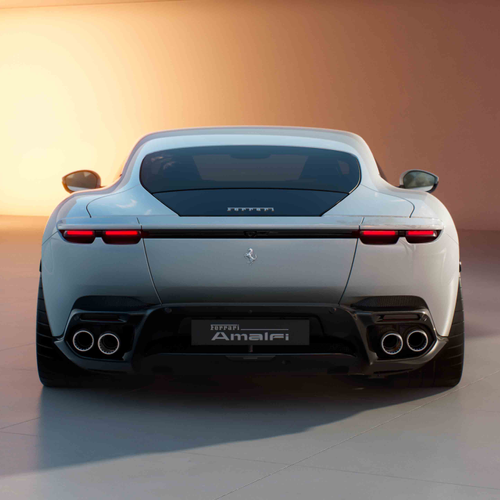 2026 Ferrari Amalfi Rear View