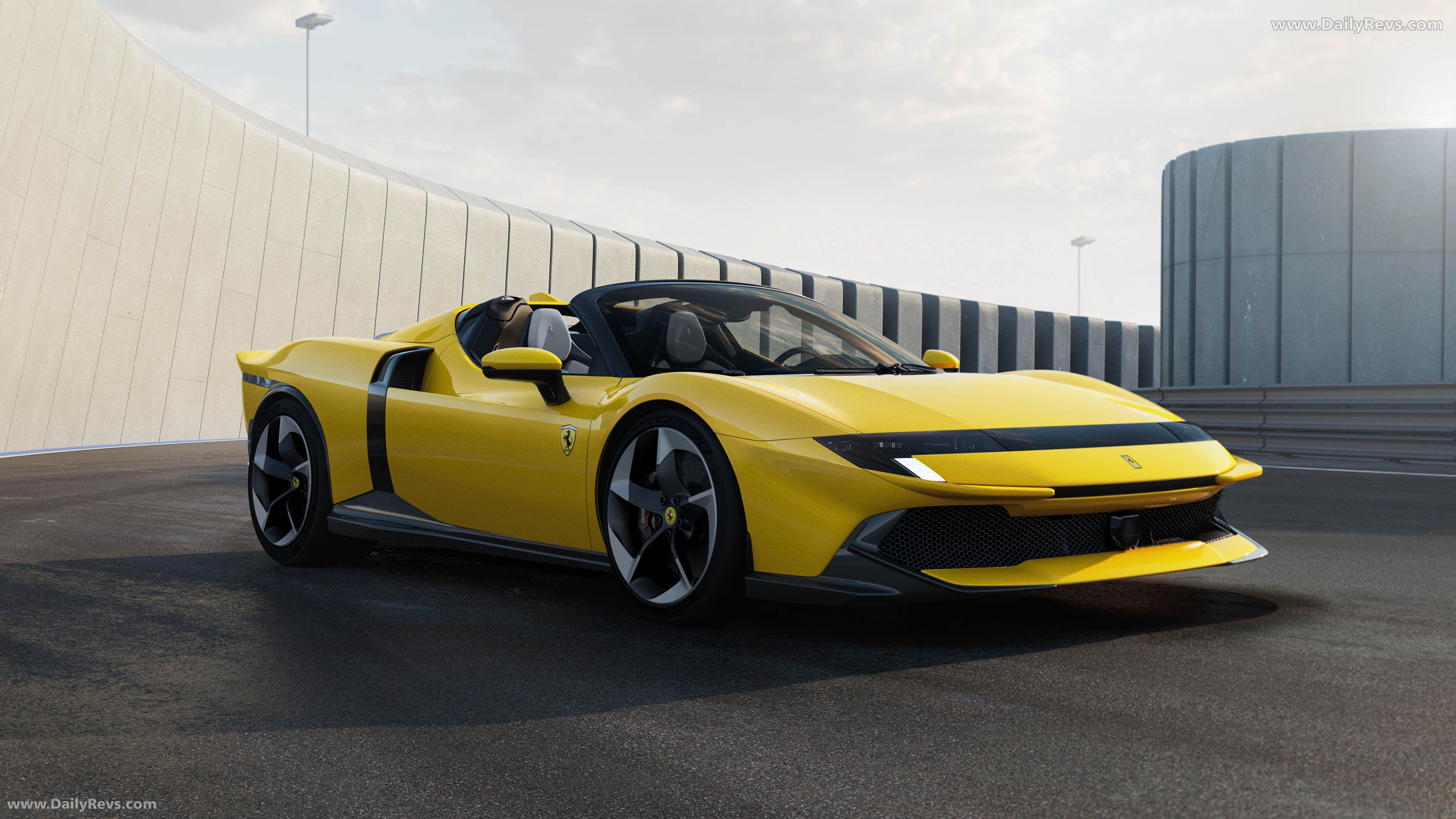 2026 Ferrari 849 Testarossa Spider Front View