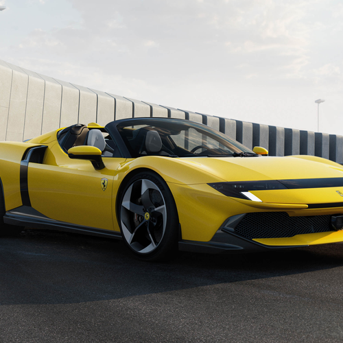2026 Ferrari 849 Testarossa Spider Front View