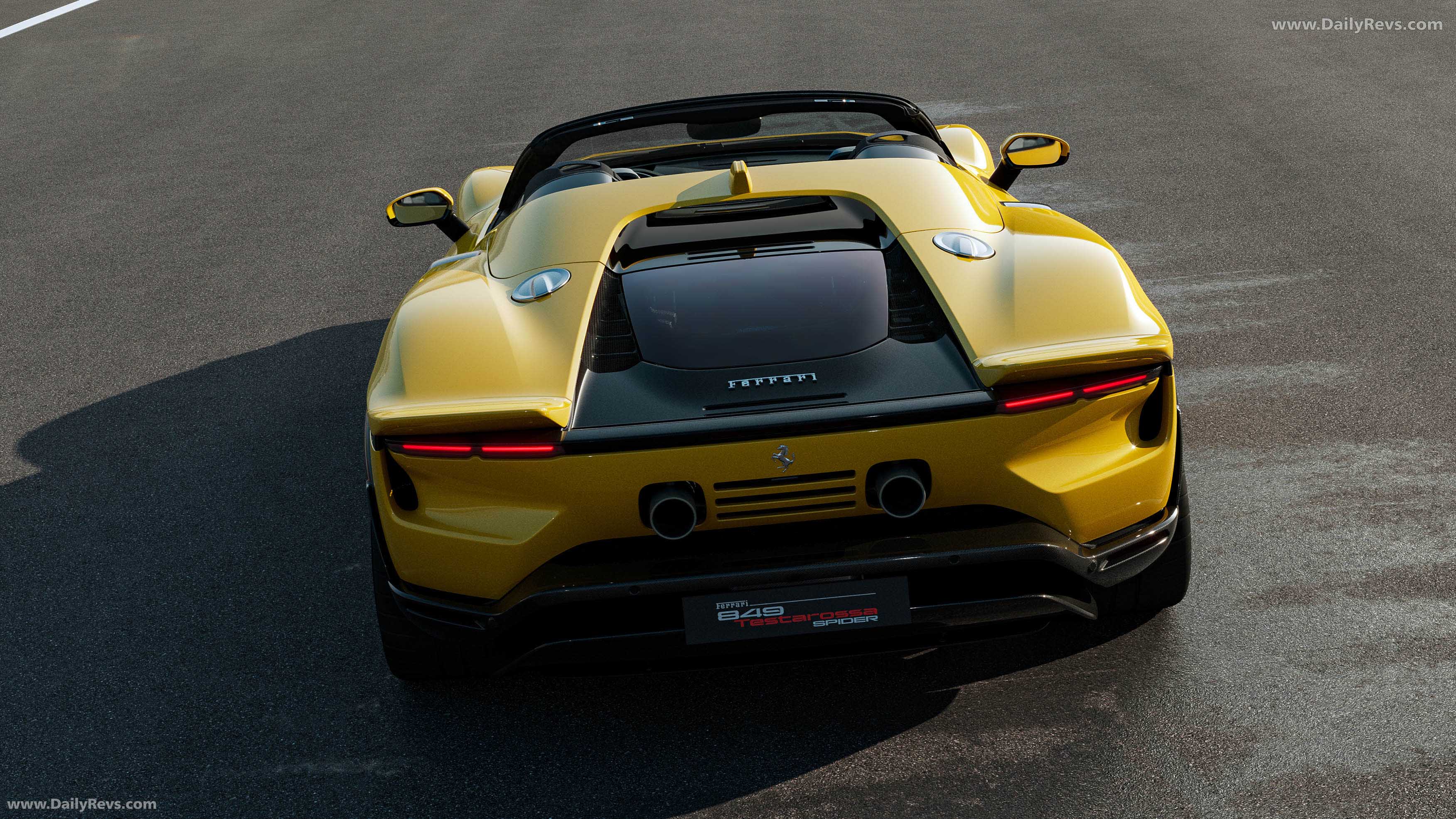2026 Ferrari 849 Testarossa Spider Rear View