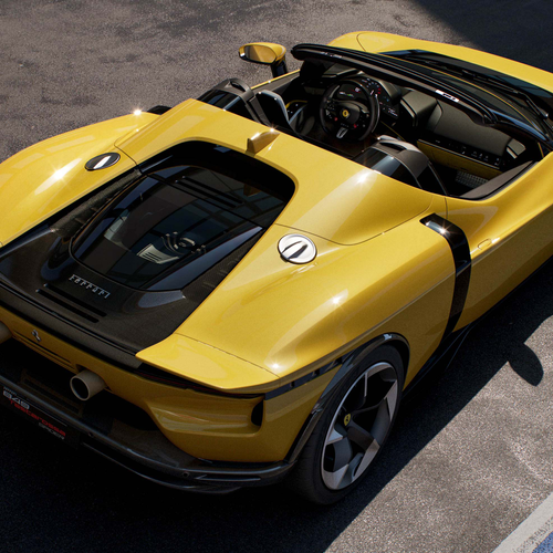 2026 Ferrari 849 Testarossa Spider Rear View