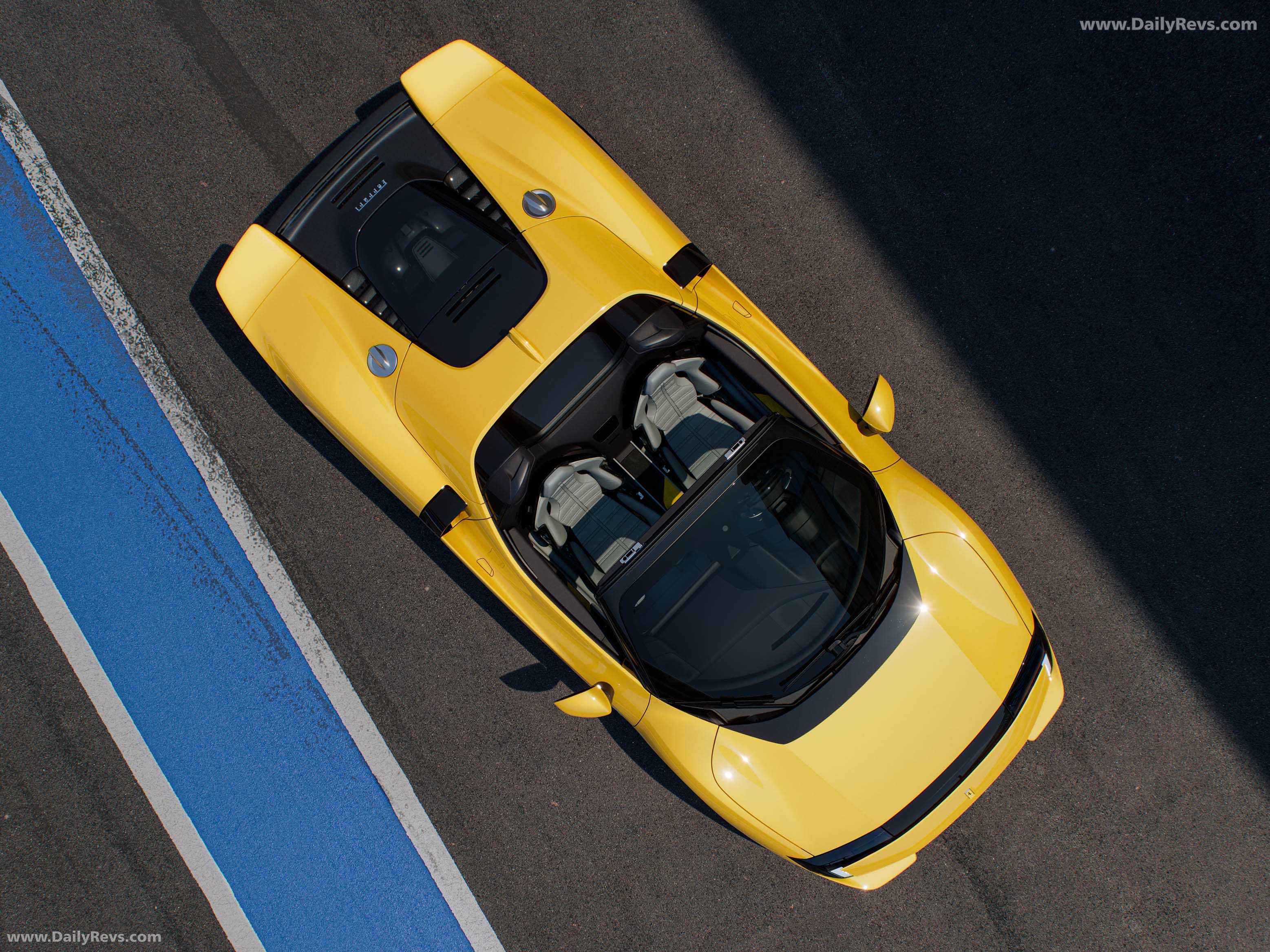 2026 Ferrari 849 Testarossa Spider Top View