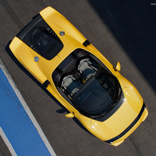 2026 Ferrari 849 Testarossa Spider Top View