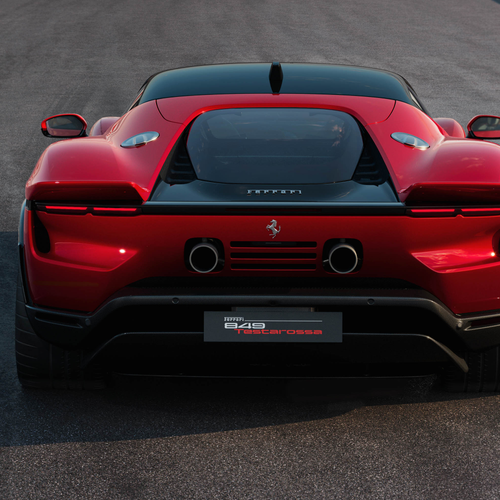 2026 Ferrari 849 Testarossa Rear View