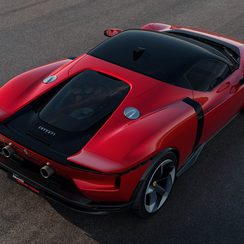 2026 Ferrari 849 Testarossa Rear View