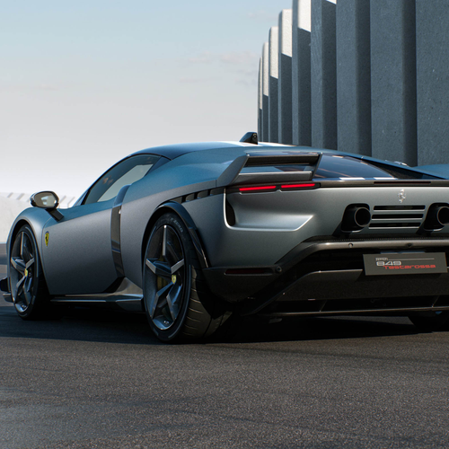 2026 Ferrari 849 Testarossa Assetto Fiorano Rear View