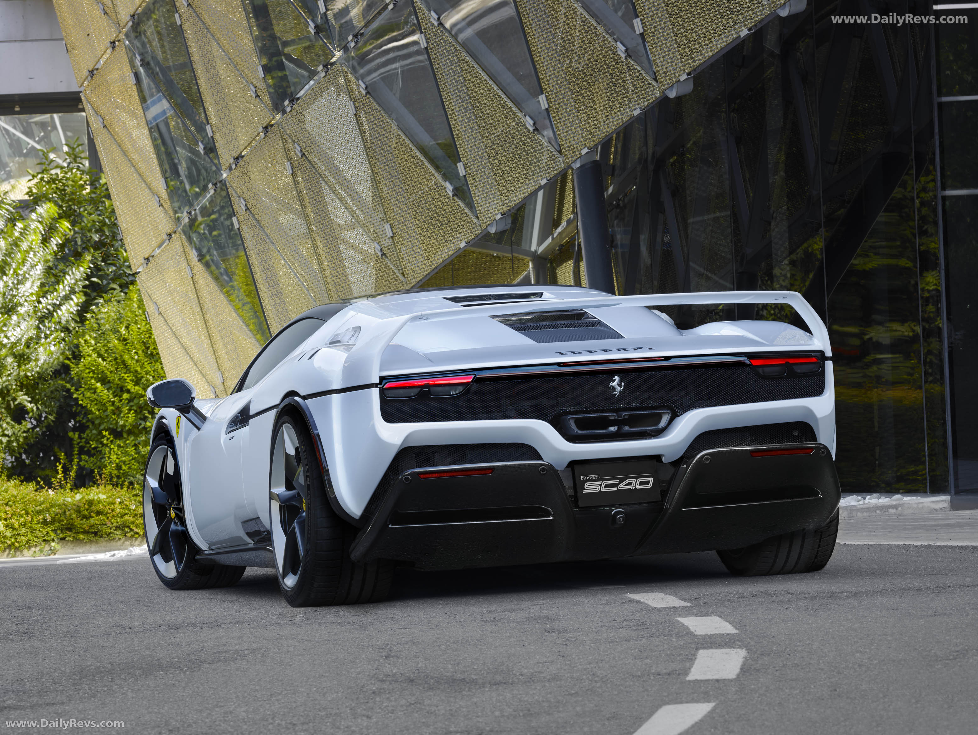 2026 Ferrari SC40 Rear View