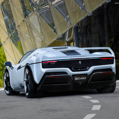 2026 Ferrari SC40 Rear View