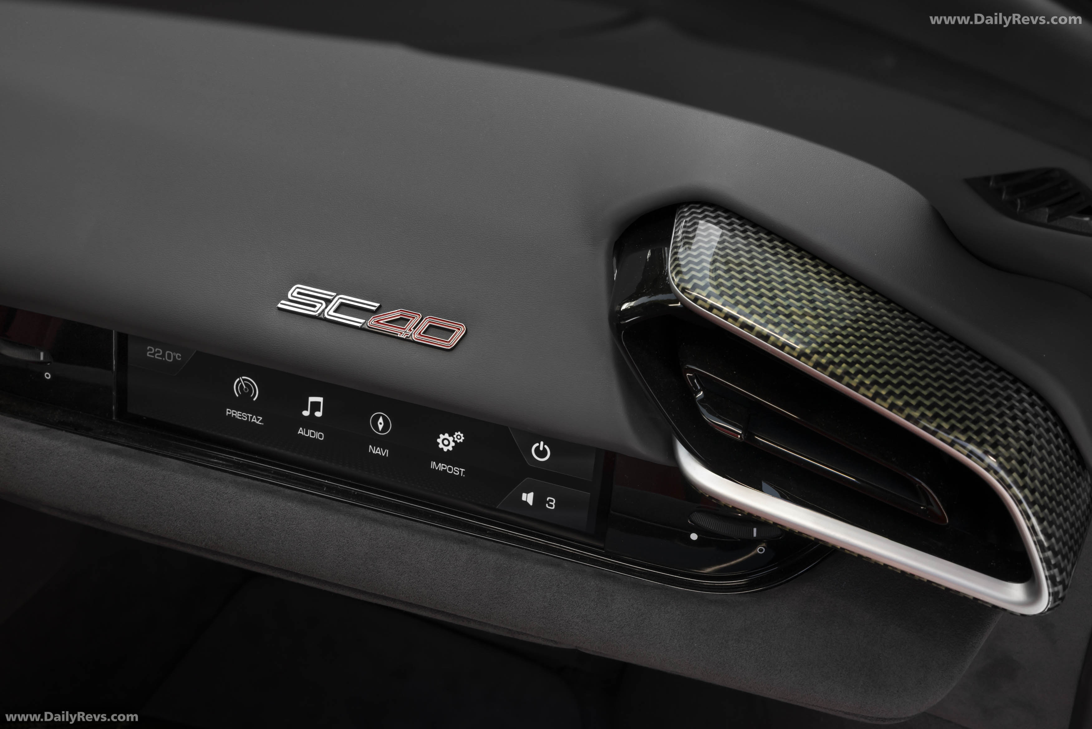 2026 Ferrari SC40 Interior