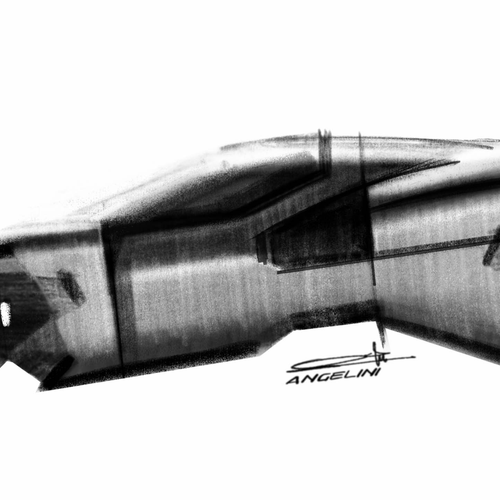 2026 Ferrari SC40 Sketches