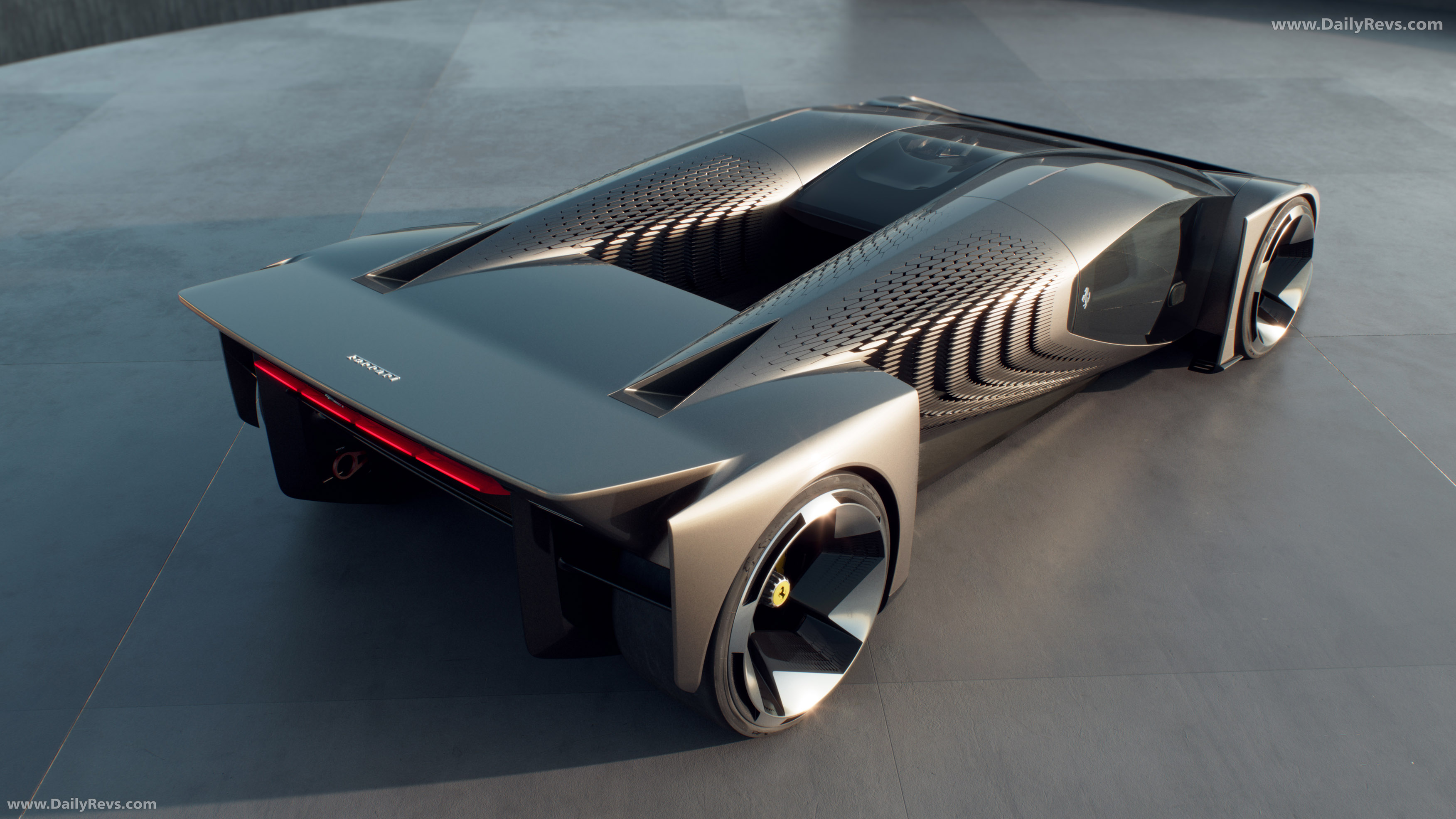 2025 Ferrari F76 Concept Rear View