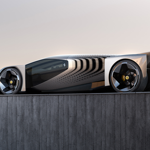 2025 Ferrari F76 Concept Side View