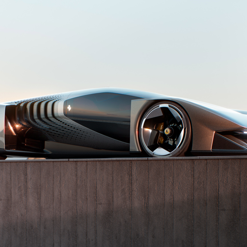 2025 Ferrari F76 Concept Side View