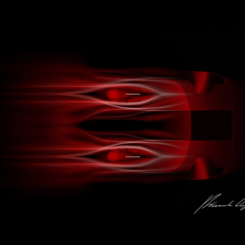 2025 Ferrari F76 Concept Sketches