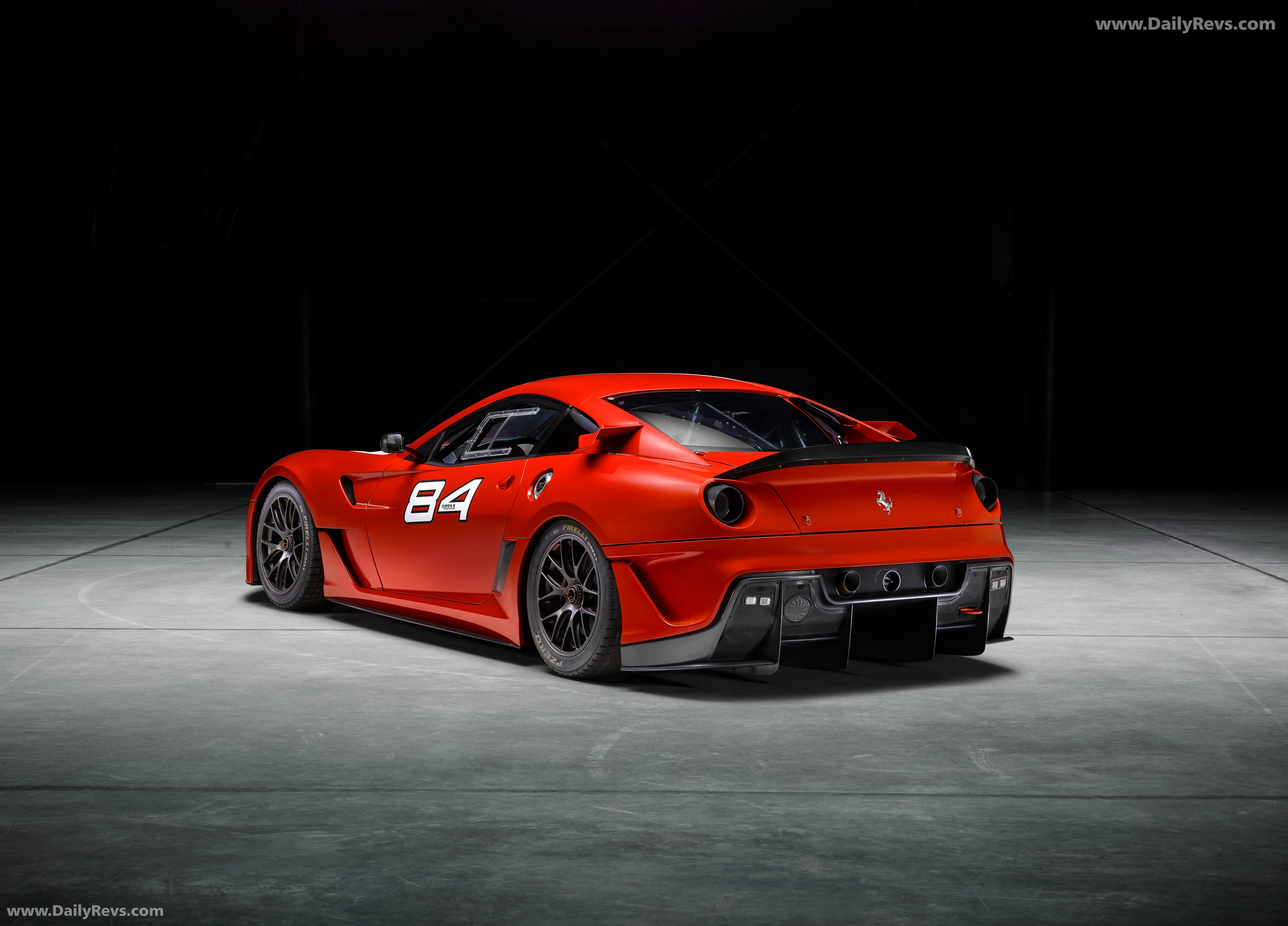 2010 Ferrari 599XX Rear View