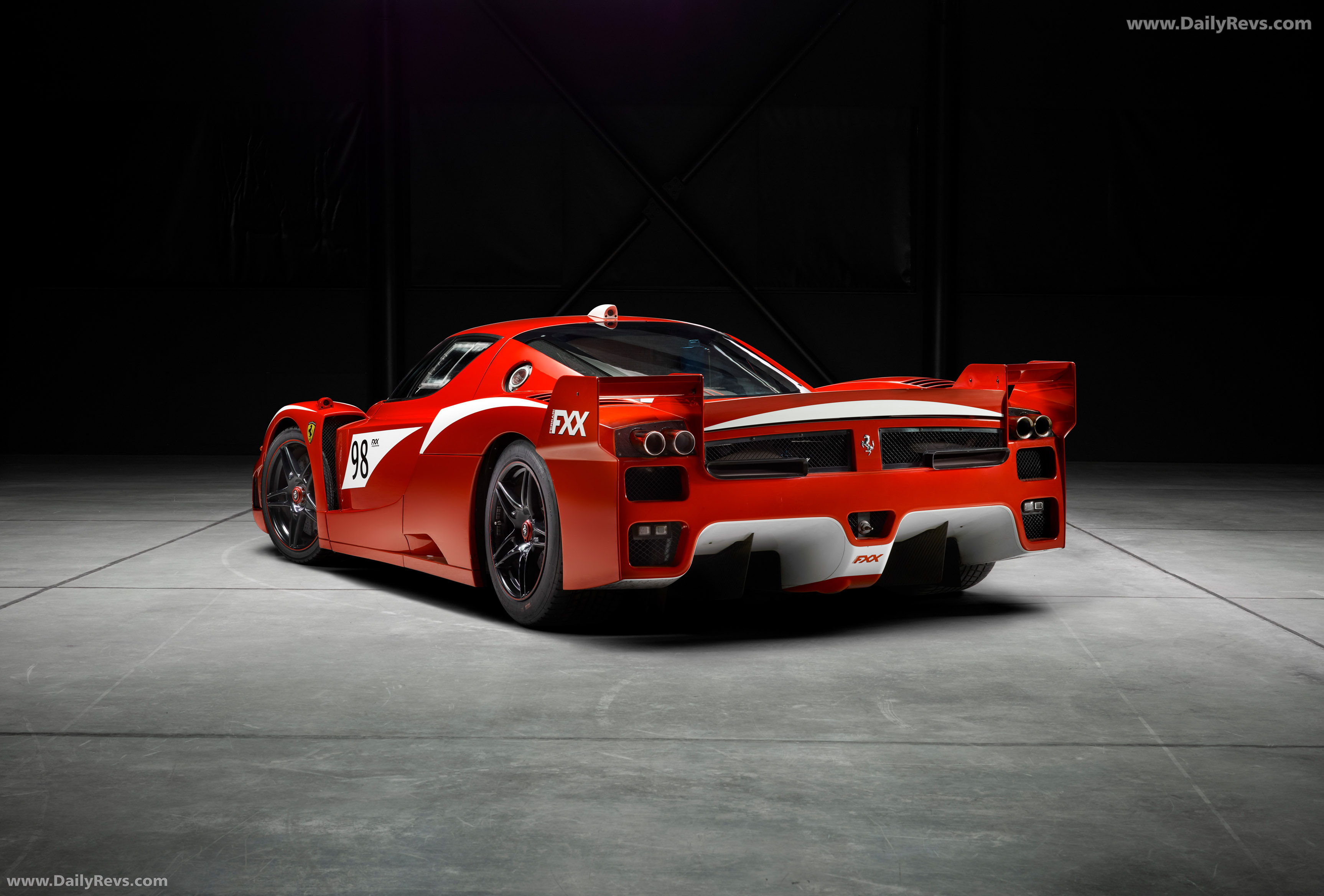 2008 Ferrari FXX Evo Rear View