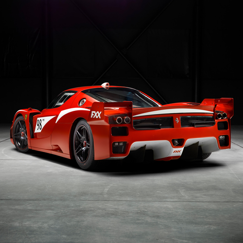 2008 Ferrari FXX Evo Rear View