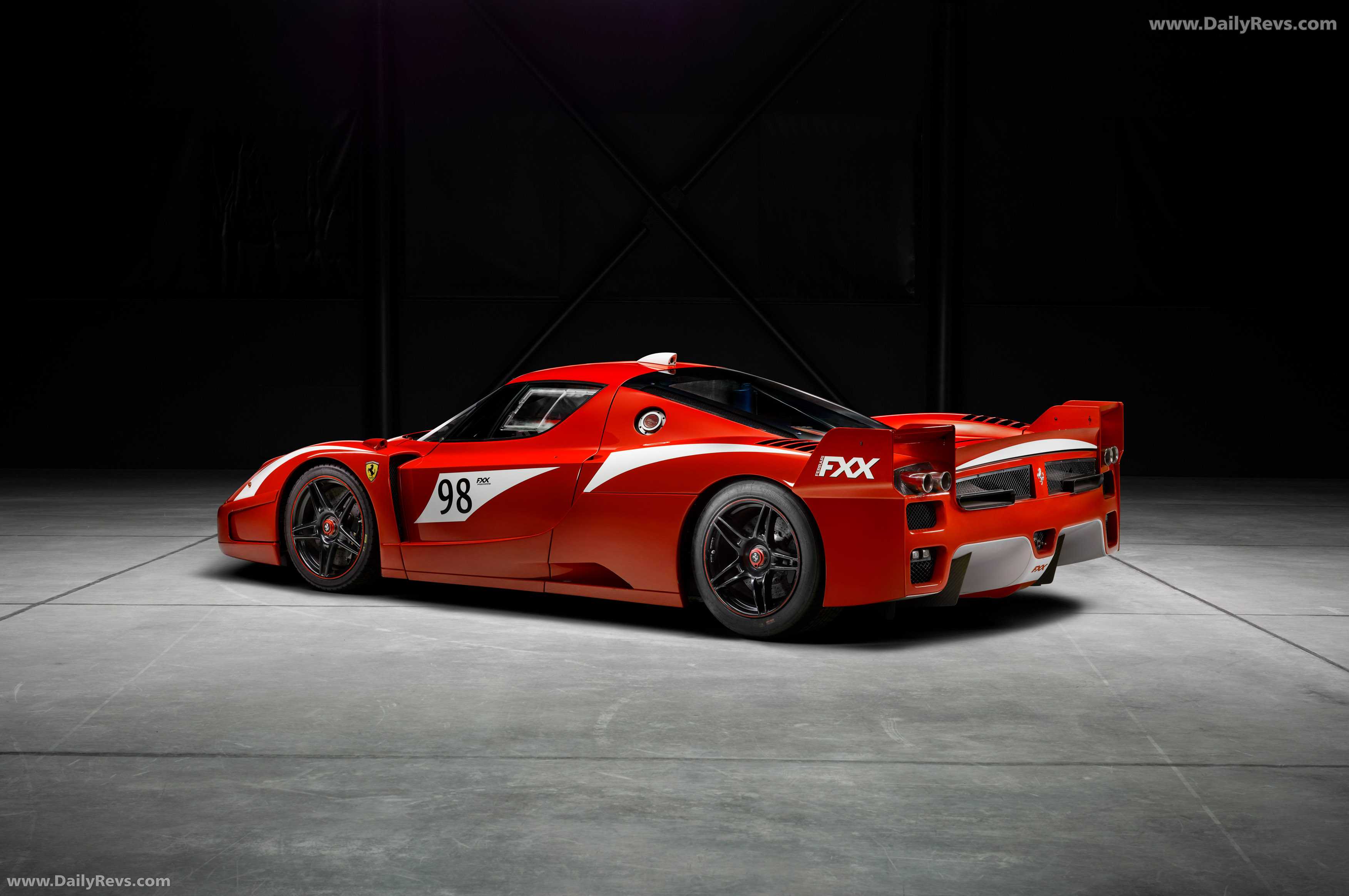 2008 Ferrari FXX Evo Rear View