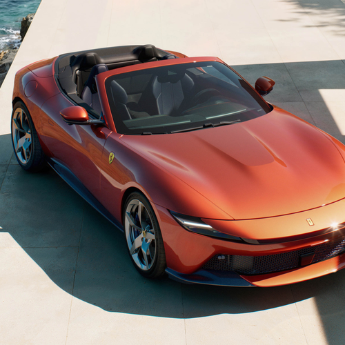 2027 Ferrari Amalfi Spider Front View