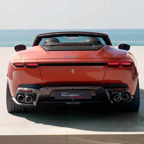 2027 Ferrari Amalfi Spider Rear View