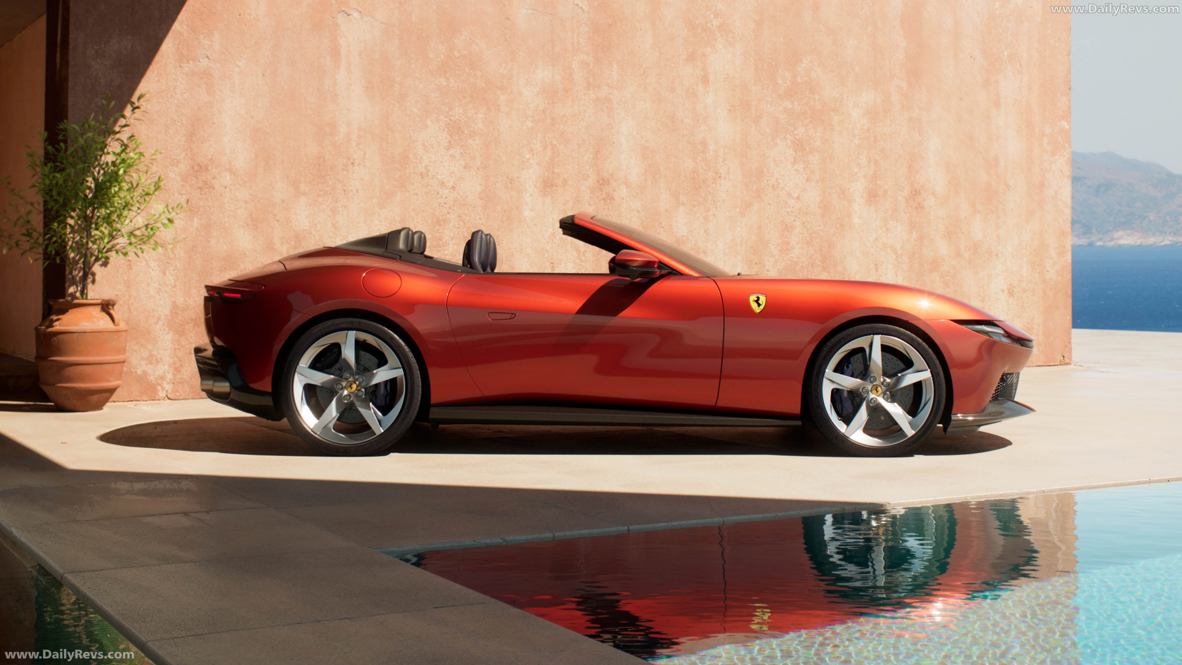 2027 Ferrari Amalfi Spider Side View