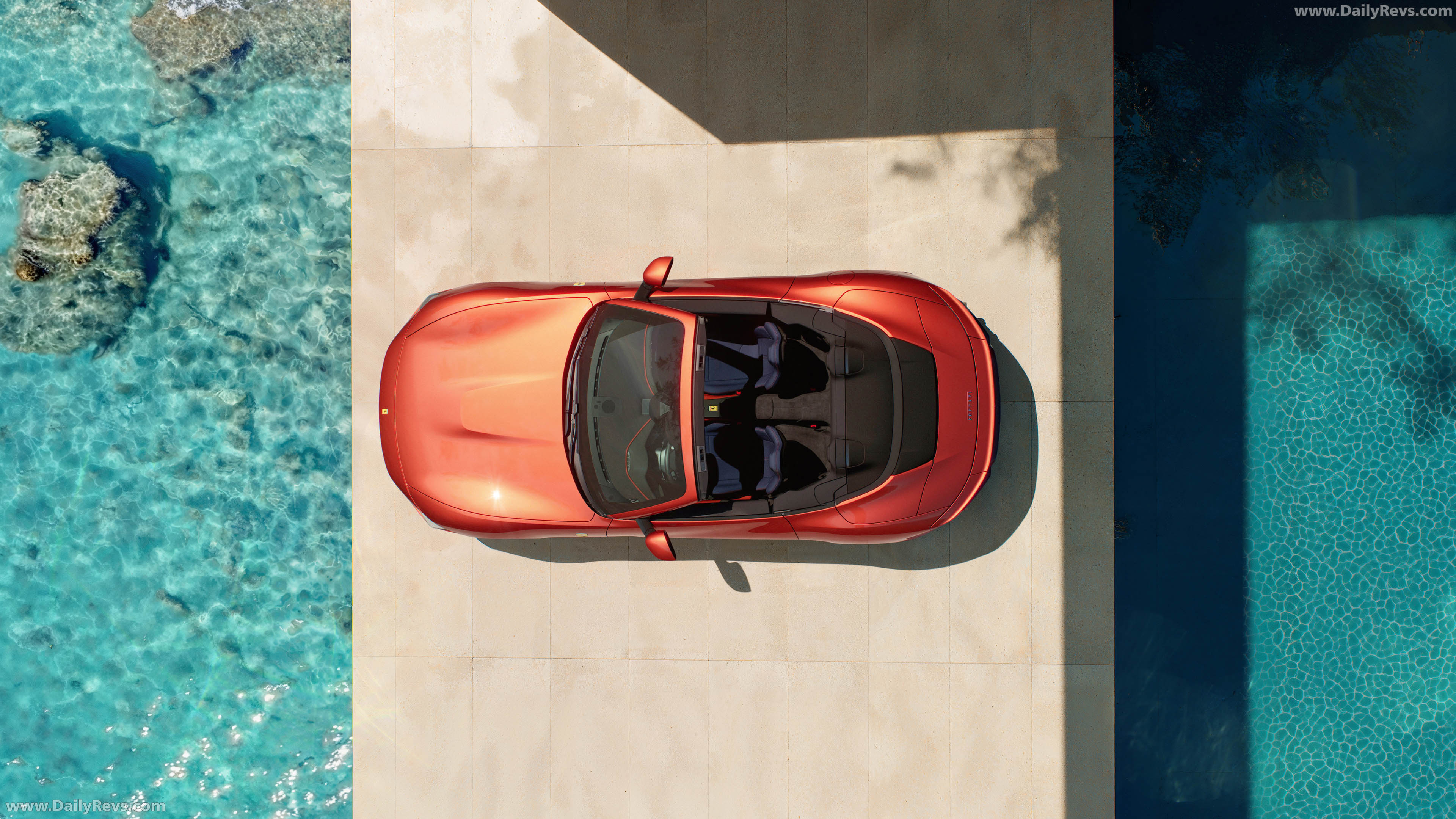 2027 Ferrari Amalfi Spider Top View