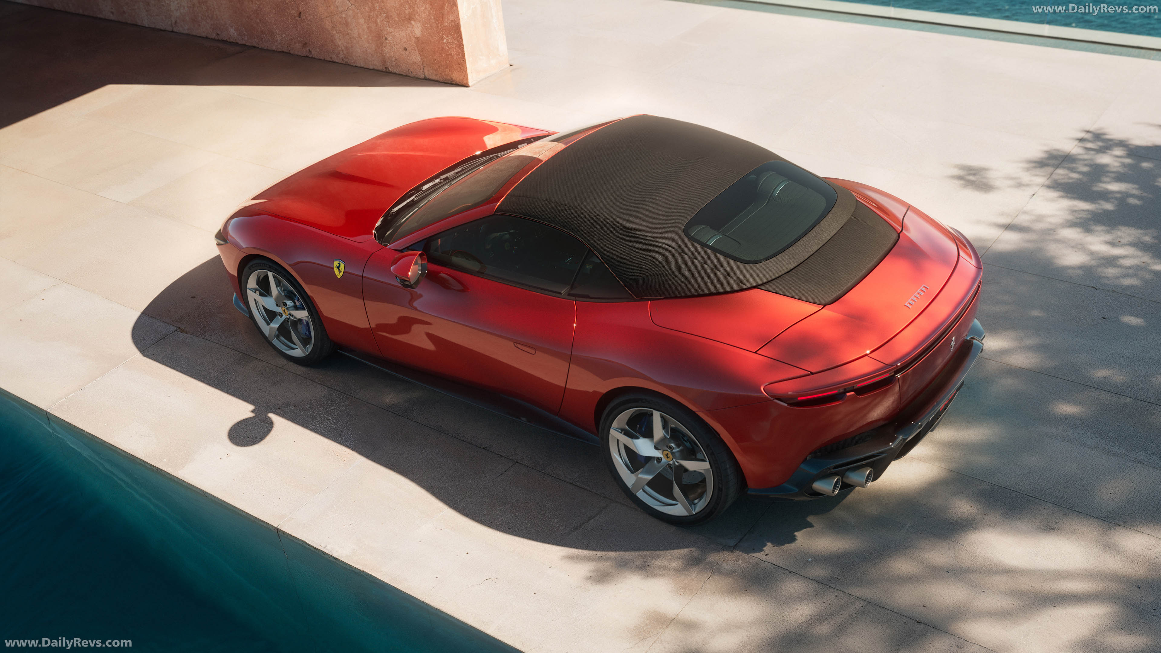 2027 Ferrari Amalfi Spider Top View