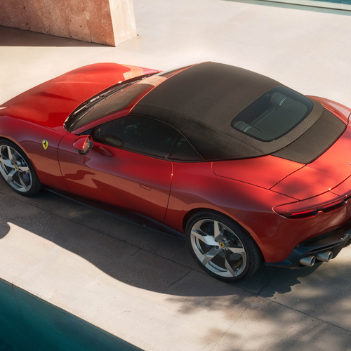 2027 Ferrari Amalfi Spider Top View