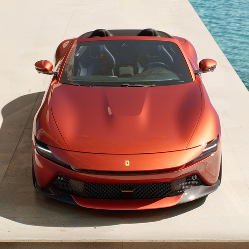 2027 Ferrari Amalfi Spider Top View