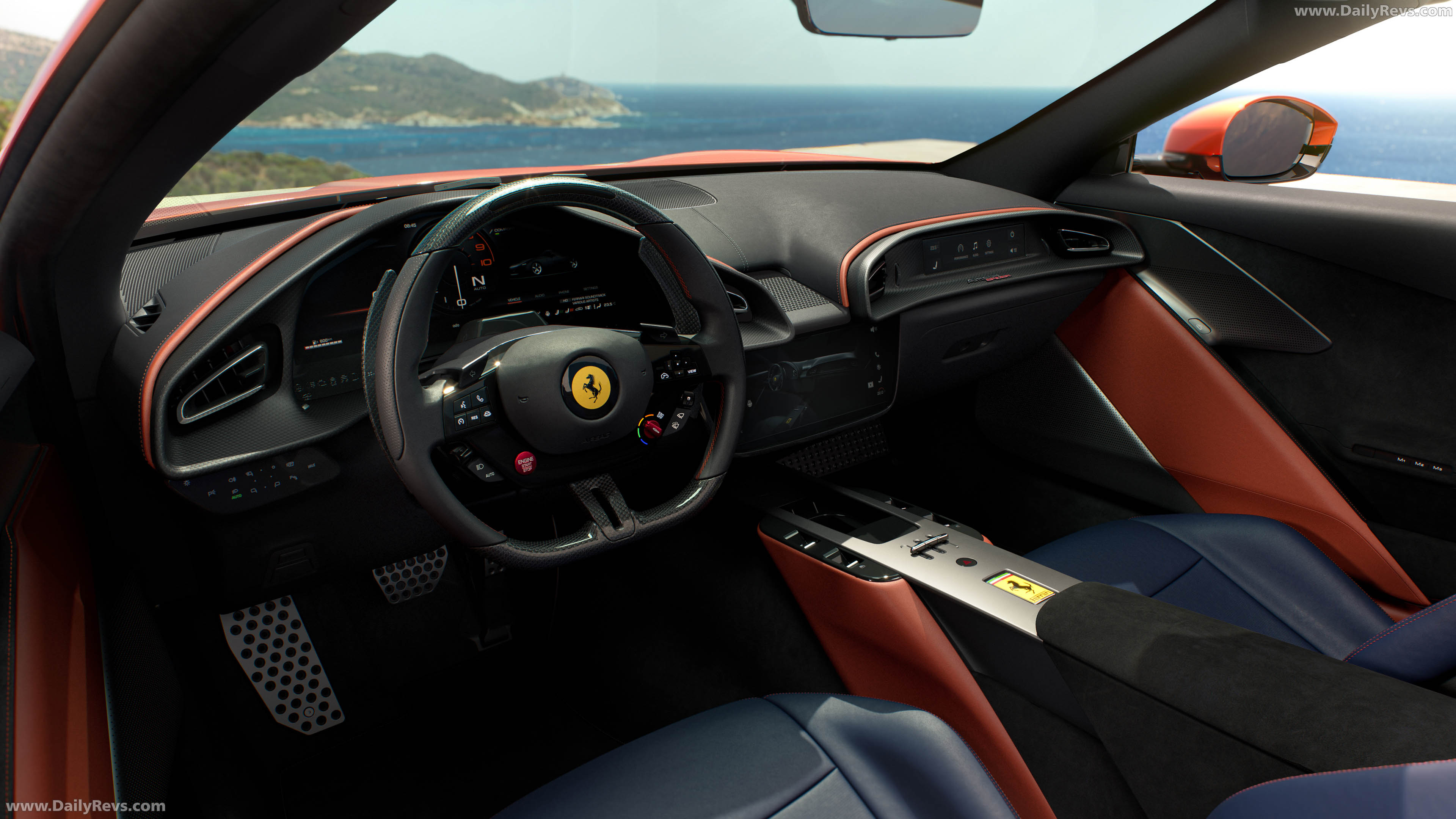 2027 Ferrari Amalfi Spider Interior