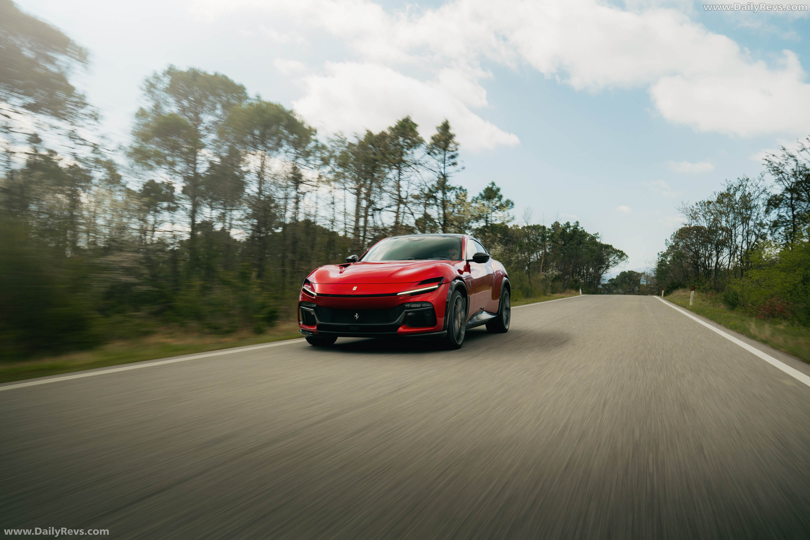 2027 Ferrari Purosangue Handling Speciale Front View
