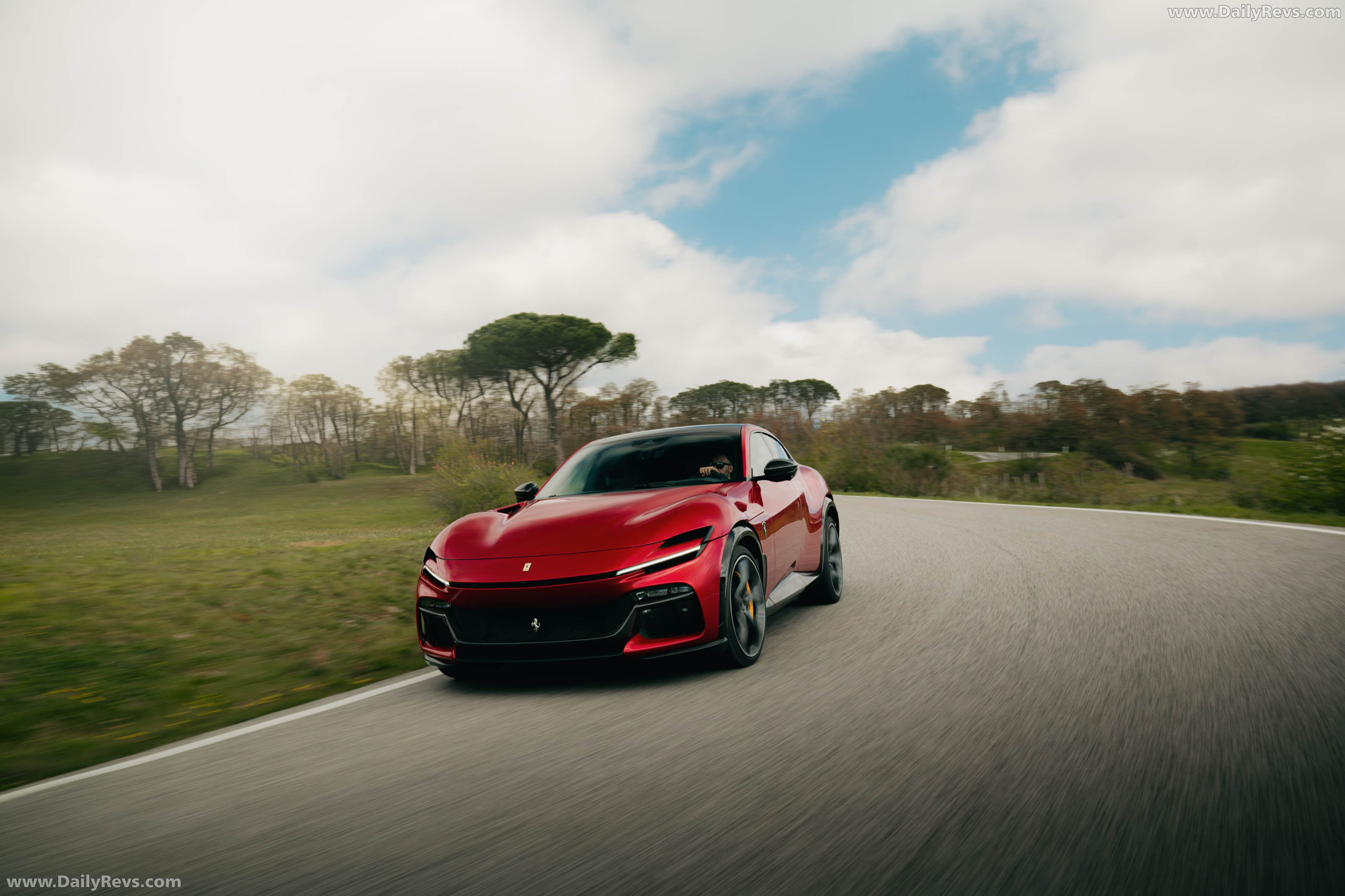 2027 Ferrari Purosangue Handling Speciale Front View