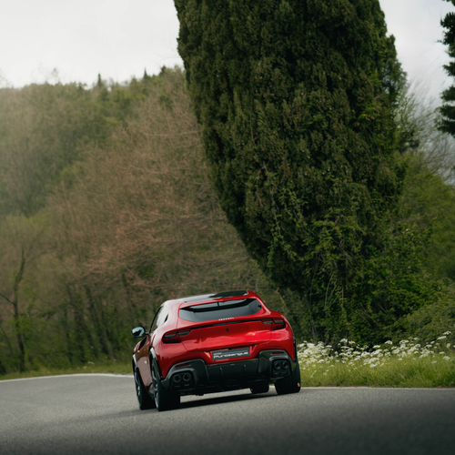 2027 Ferrari Purosangue Handling Speciale Rear View