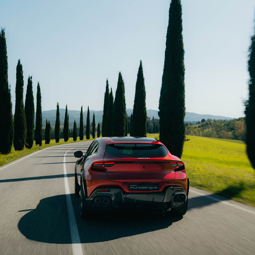 2027 Ferrari Purosangue Handling Speciale Rear View