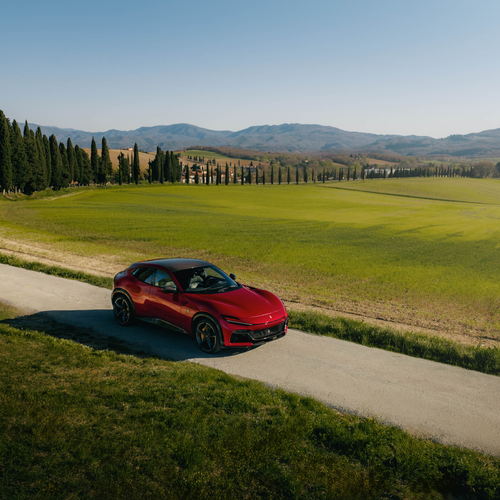 2027 Ferrari Purosangue Handling Speciale Top View