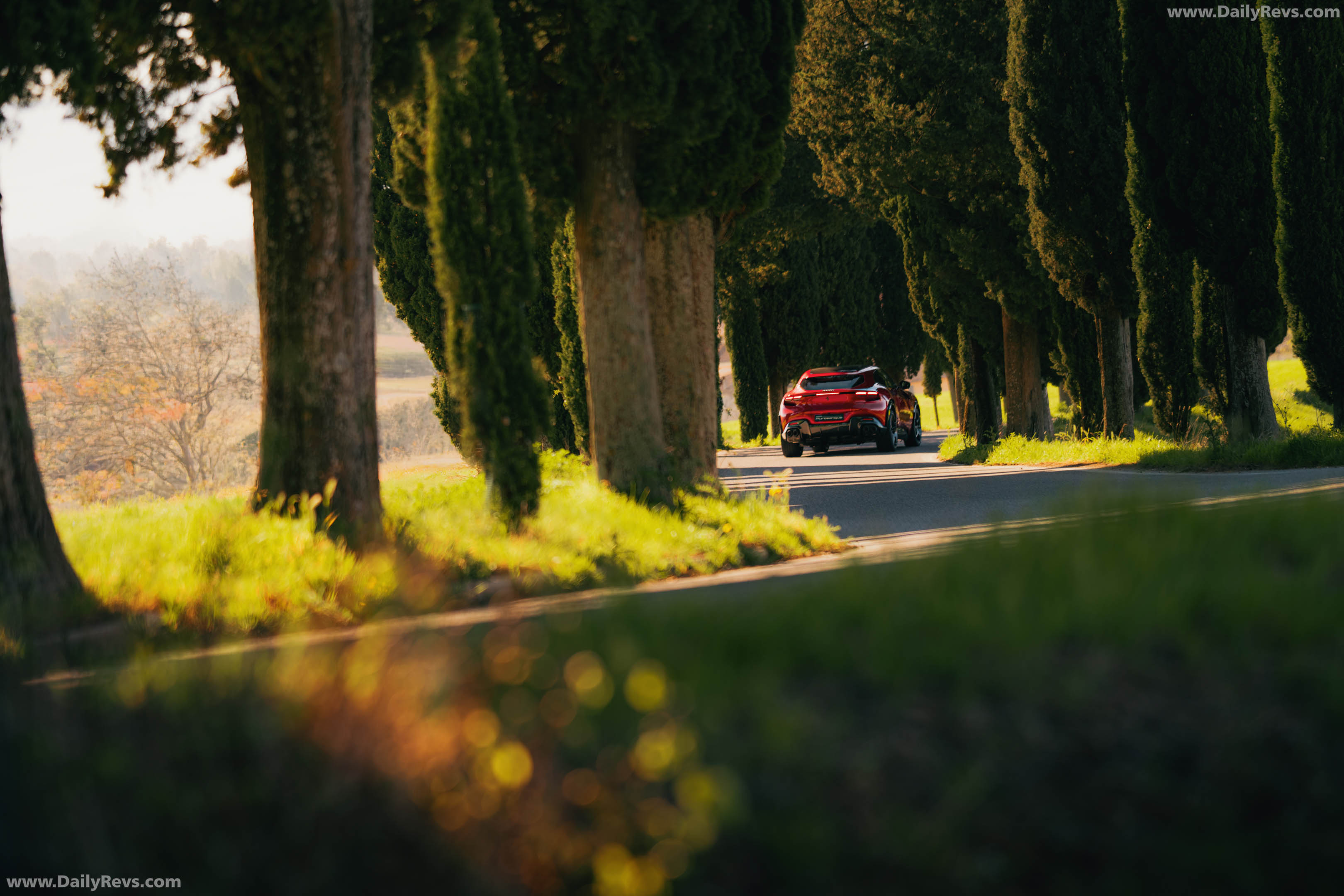 2027 Ferrari Purosangue Handling Speciale Rear View